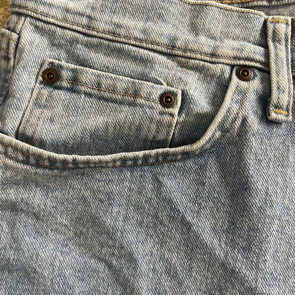 Wrangler Denim Shorts Relaxed Fit 32 Light Wash - Picture 9 of 9